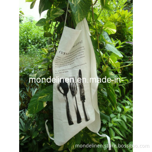 Linen Apron for Tableware Theme (LA--001)